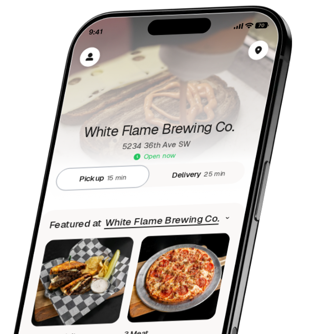 White Flame Brewing Co. app preview